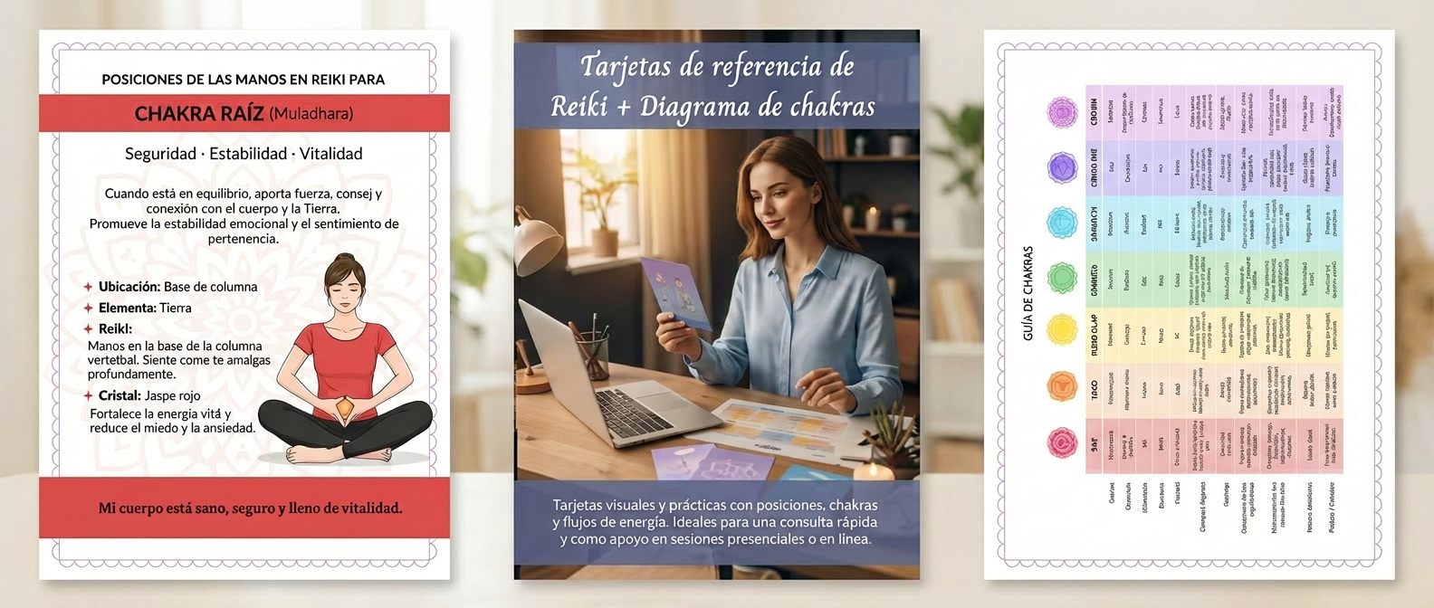Tarjetas de Referencia Reiki